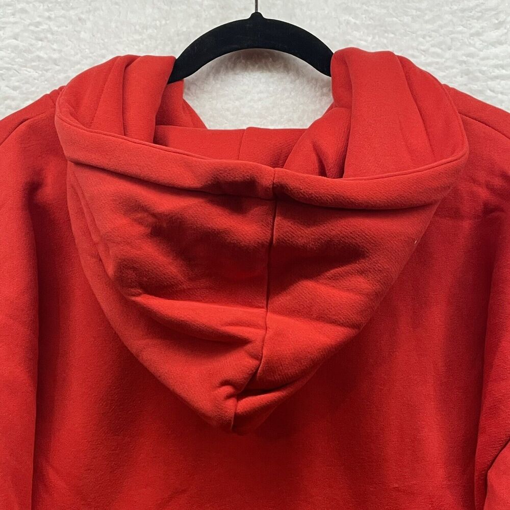 Efan Sweatshirt Womens Large Red Hoodie Full Zip Athletic Outdoor Fall Jacket - Picture 5 of 12